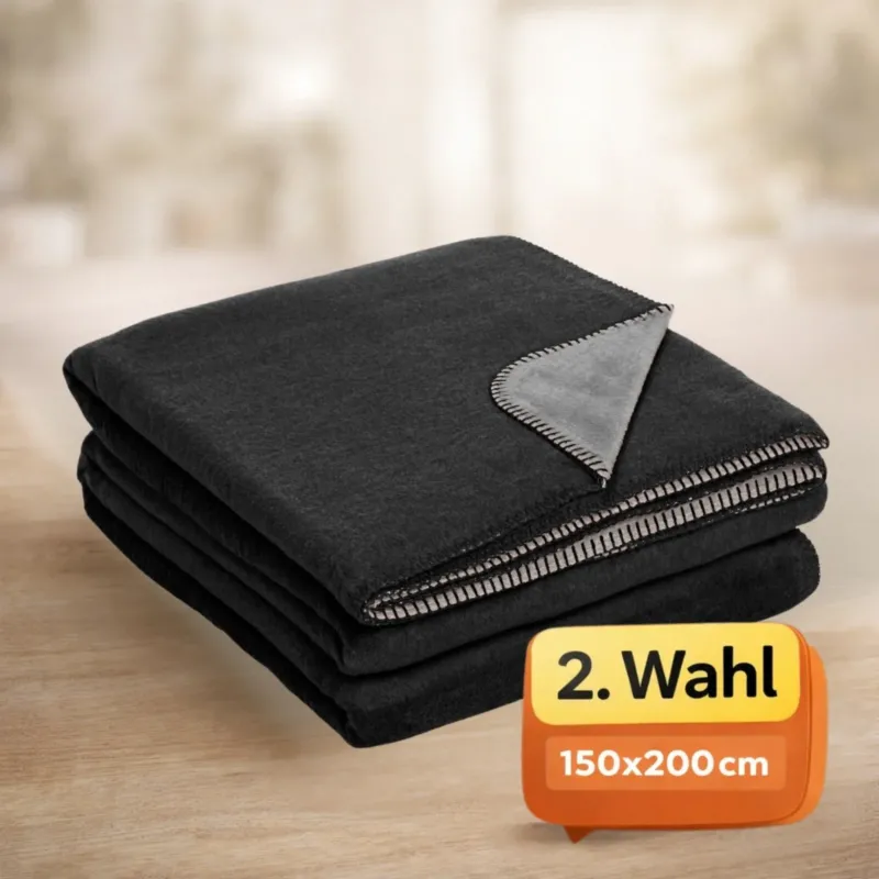 Moon Doubleface Kuscheldecke Baumwollmix 2.Wahl - 150x200 cm, 220x240 cm