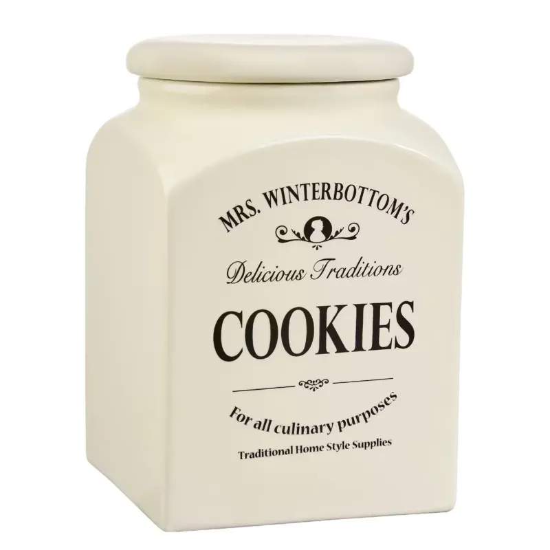 MRS. WINTERBOTTOM'S Vorratsdose Cookies - Dolomit - Creme
