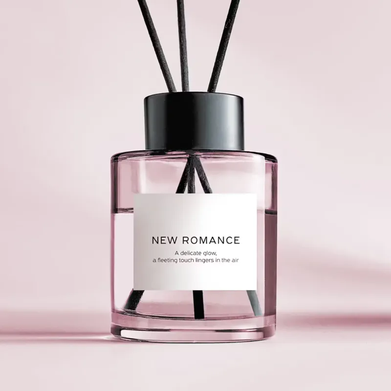 PURE POETRY Raumduft NEW ROMANCE - Glas/Polyester/Raumduft/Metall - Rosa - Füllmenge: 150 ml