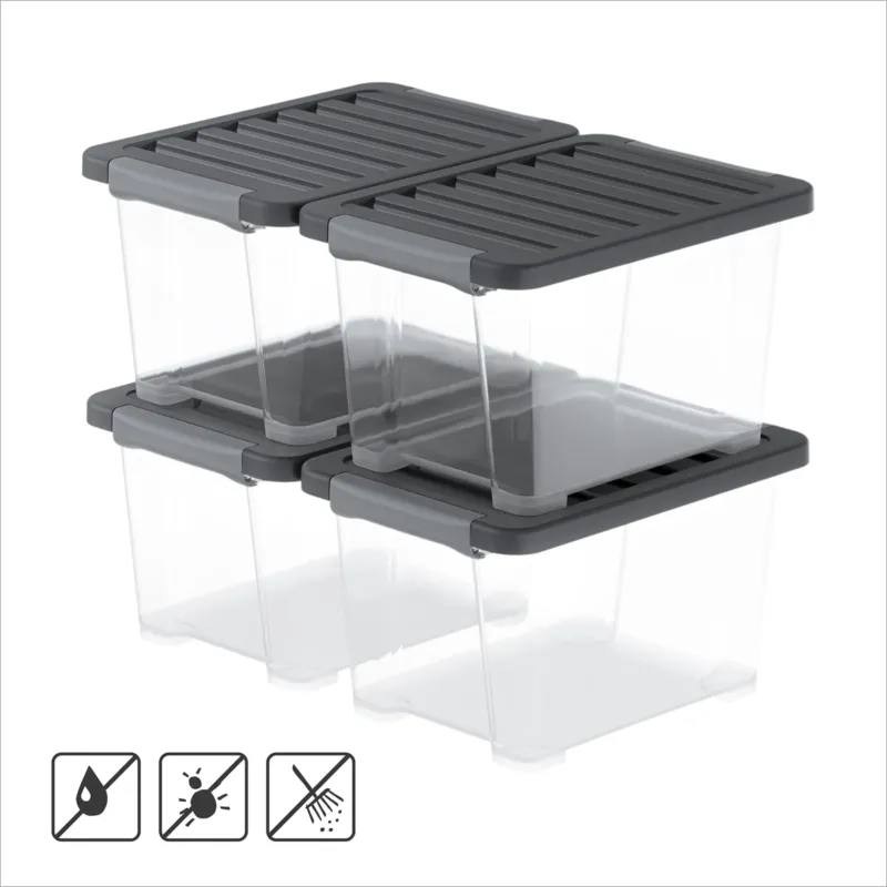 Boxen-Set - 4-teilig - 15l CORE Pro