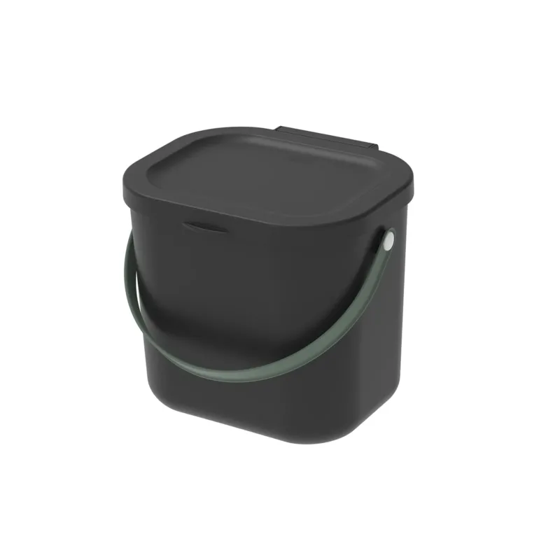 Recycling Müllsystem 6 l ALBULA | Schwarz