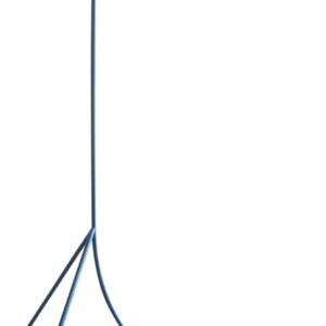 Lampadaire en acier bleu 120x100x190cm N° 1 - valerie_objects