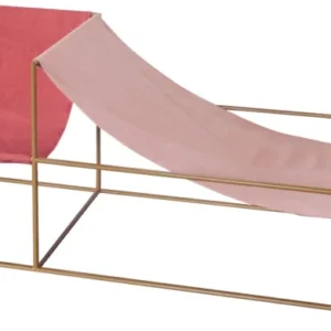 Fauteuil et chaise longue Duo Seat / Rouge / Rose - valerie_objects