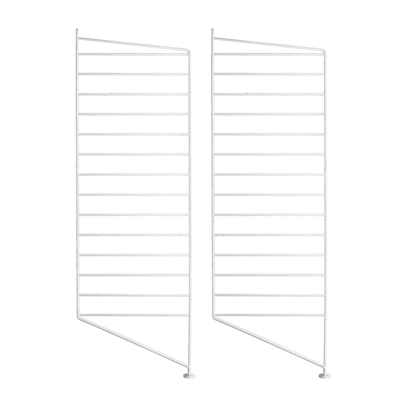 2 Montants blancs à poser 30x85 cm - String furniture - The Cool Republic