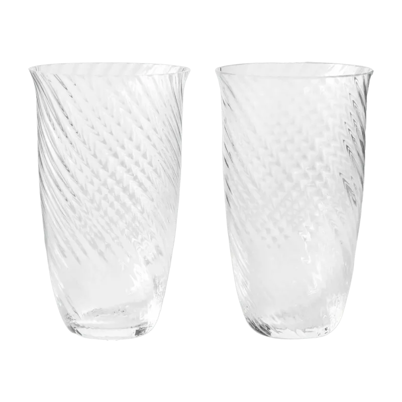 2 Petits verres à eau transparents Collect - &tradition - The Cool Republic