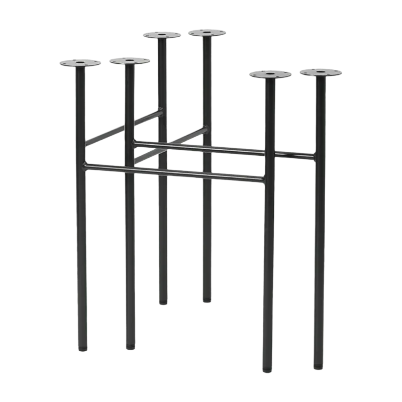 2 Pieds de table noirs W68 Mingle - Ferm Living - The Cool Republic