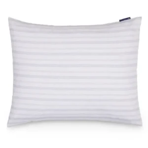 Lexington Striped Pin Point Oxford Kopfkissenbezug aus Lyocell-Baumwolle