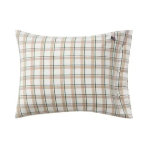 Lexington Checked Cotton Flannel Kopfkissenbezug aus Flanell