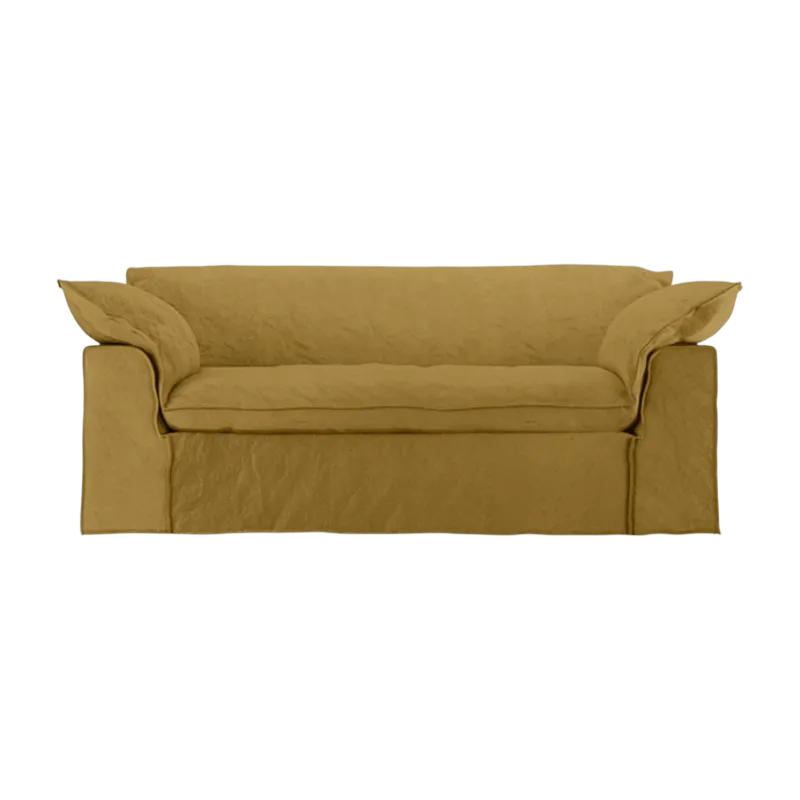 204Cm Lin Ocre Brûlé - HKLIVING - The Cool Republic