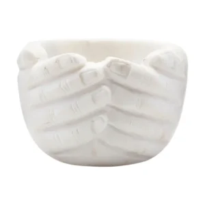 Bol en marbre blanc cassé 15x10cm - House Doctor