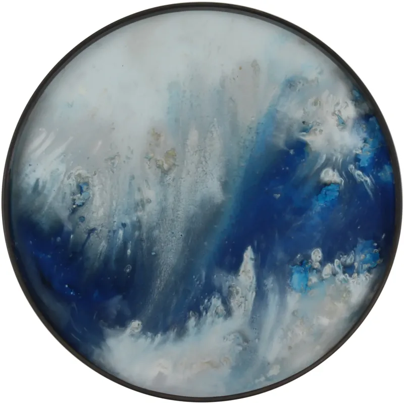 Plateau rond Blue Mist Organic - Ethnicraft Accessories