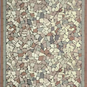 Tapis en vinyle rose 200x140 cm Mosaique Sienna - Edito