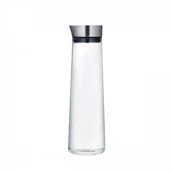 blomus ACQUA Wasserkaraffe aus Glas und Edelstahl