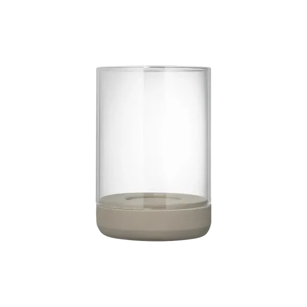blomus CALMA Windlicht aus Beton und Glas
