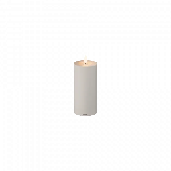 blomus NOCA LED-Kerze L Mourning Dove – Outdoor IP44