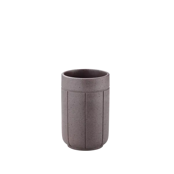 blomus KUA Zahnputzbecher aus recyceltem Polyresin