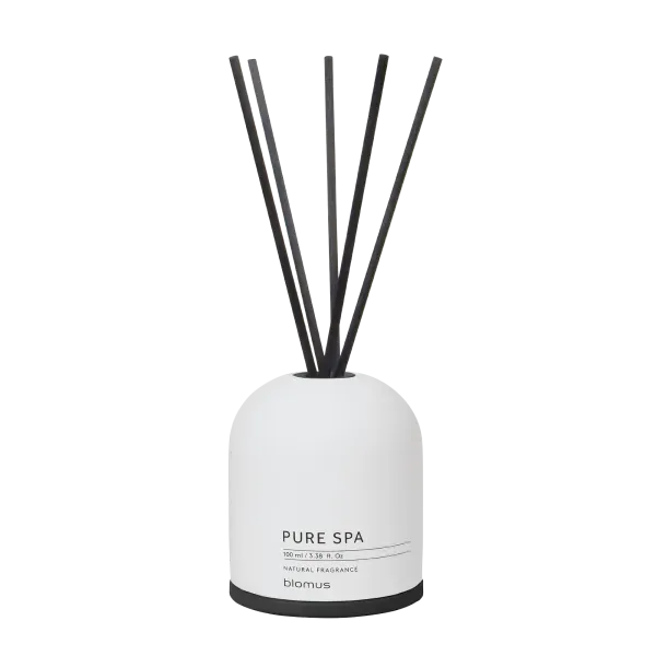 blomus FRAGA Raumduft-Set French Cotton – Diffuser Beton & Glas