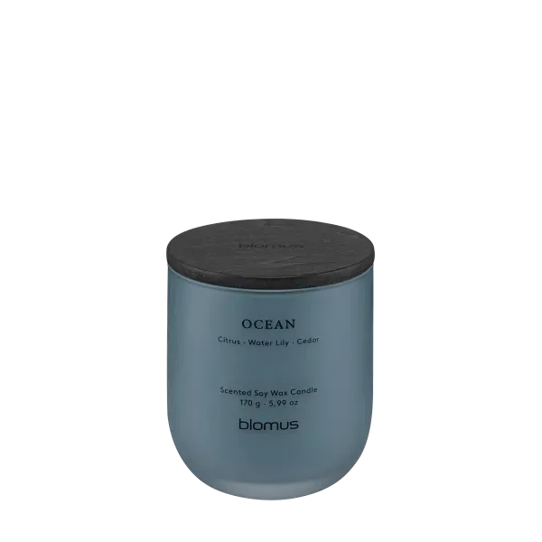 blomus TUOKSU Duftkerze Ocean – Maritime Frische, 35h