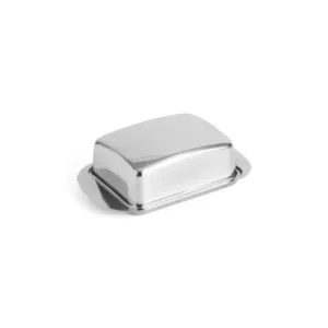 Beurrier en acier inoxydable 17x10,5x5cm Essentiel - Hay