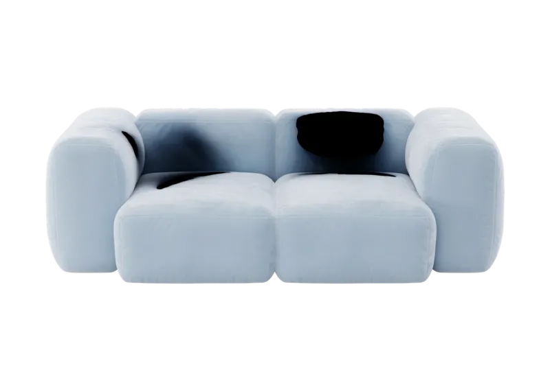 eisblau,kissen-basis-standard