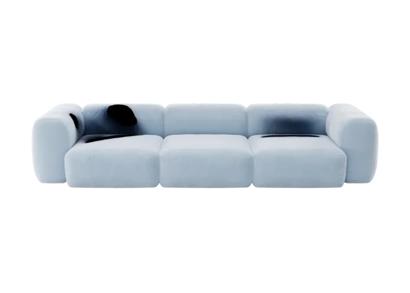 eisblau,kissen-basis-standard