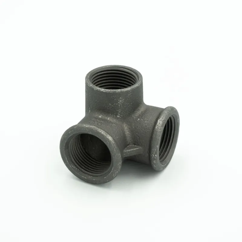 Original 3/4" 3-way Corner Tee with thread aus robustem Metall mit Innengewinde für vielseitige Verbindungen