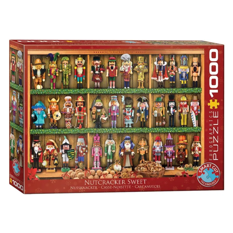 „Nutcracker Christmas“ Puzzle – 1.000 Teile • Eurographics Puzzle