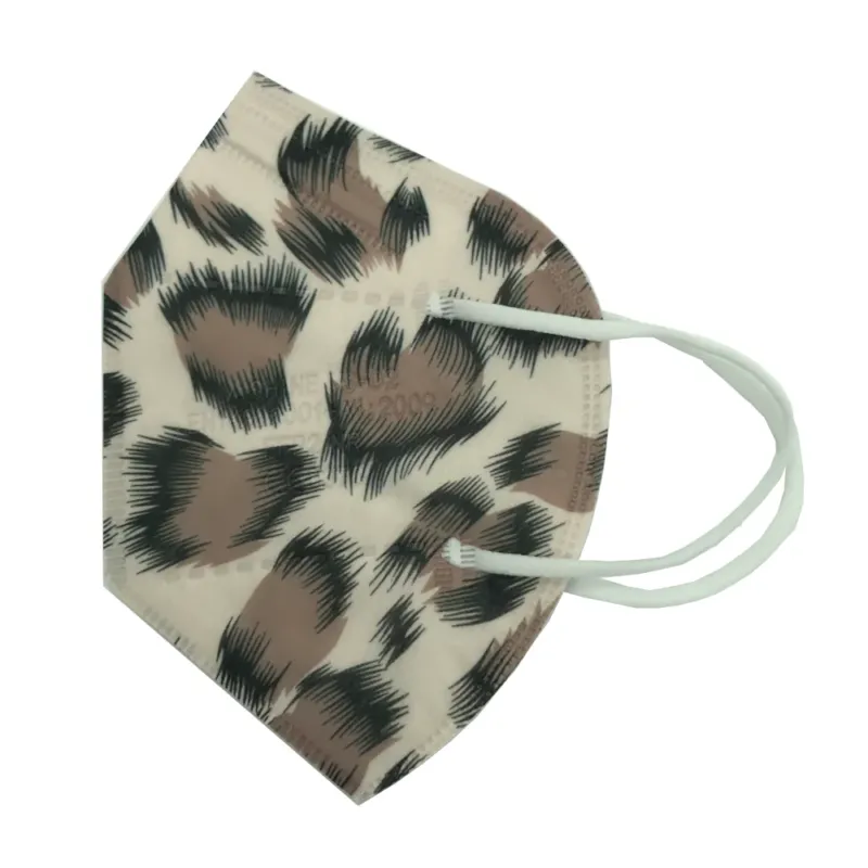 FFP2-Maske Brown Brush – Ansicht 1