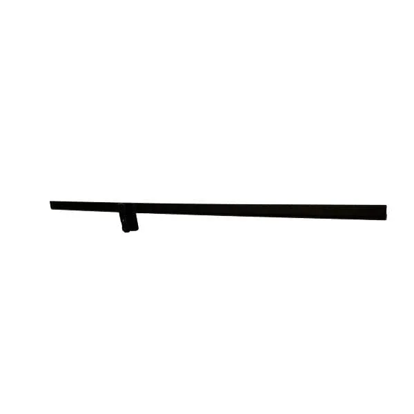 Schwarze Frame support brackets for Desk 60cm zur stabilen Befestigung von Tischgestellen in schlichter Optik