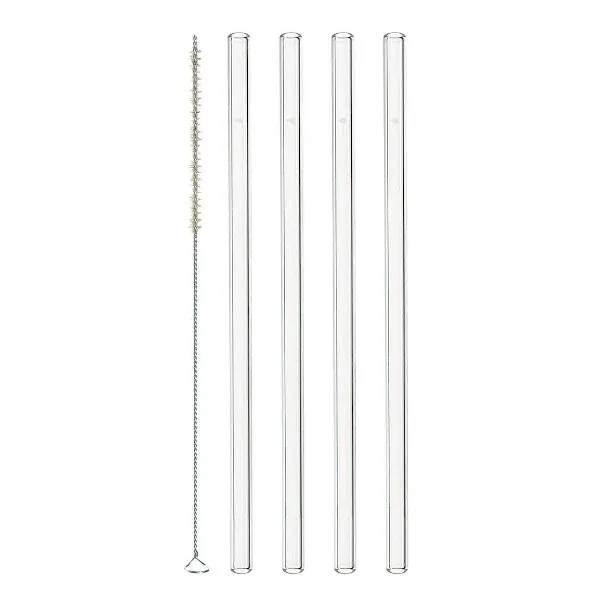 Glastrinkhalme 20cm CIAO 4er-Set von LEONARDO