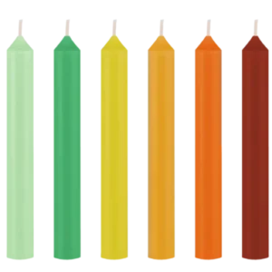 Remember Candy Geburtstagskerzen 12er-Set – bunt & feierlich