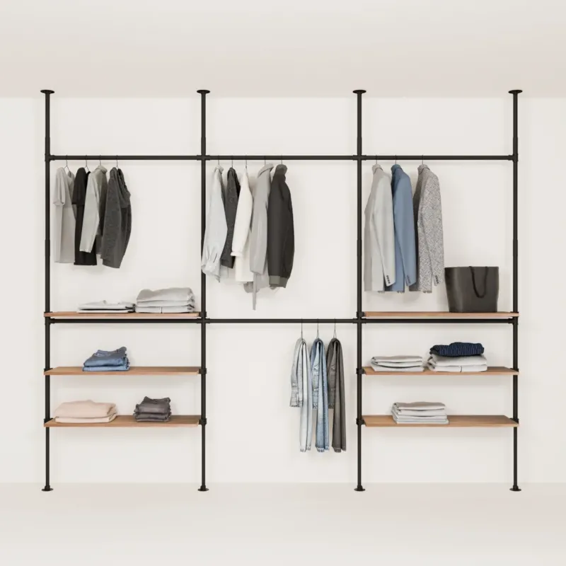 LOFT 3 OAK – 6 Regalböden unten