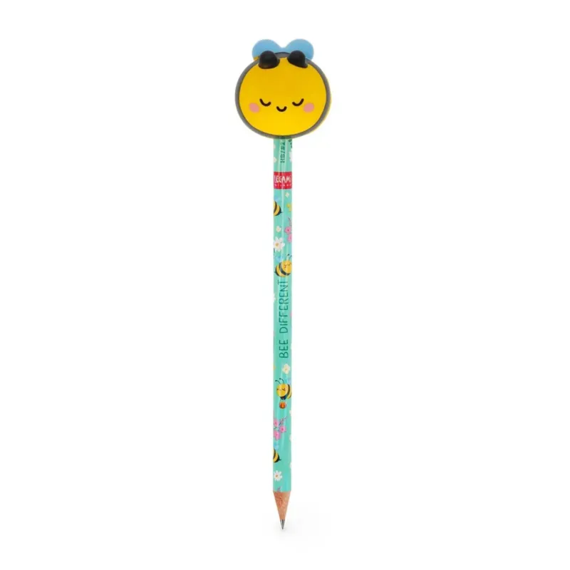 Anti-Stress-Bleistift mit Bienenaufsatz – „Squeezies – Bee“ • LEGAMI MILANO