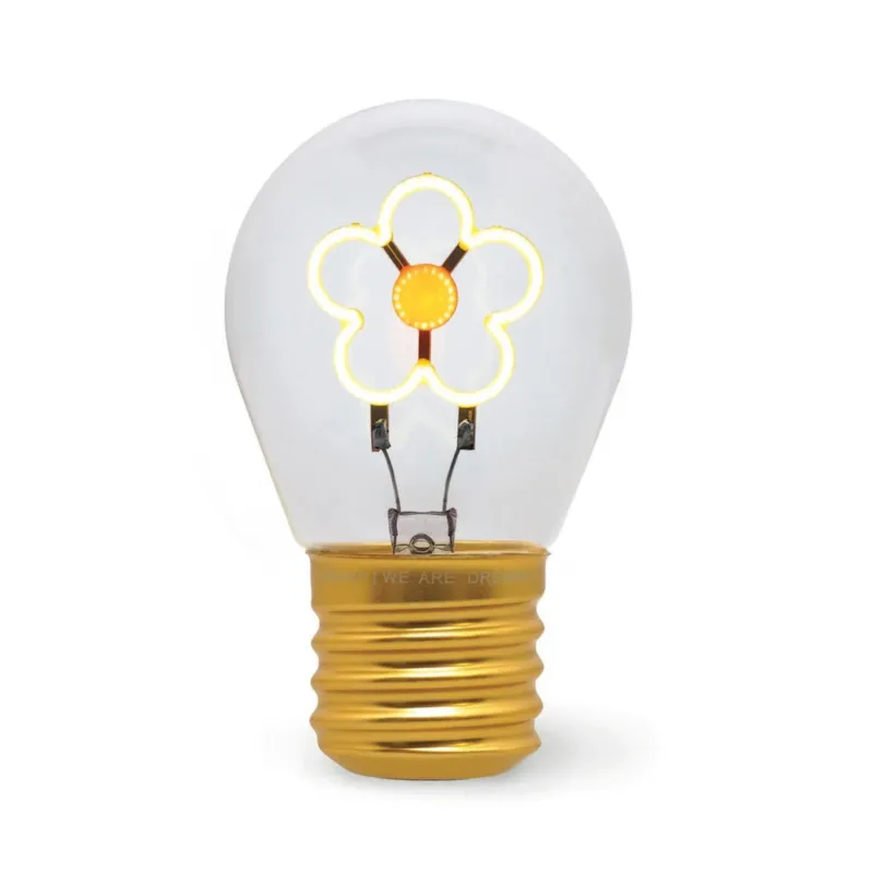 Deko-Tischlampe in Glühbirnenform - "Daisy" von LEGAMI, Produktansicht 1