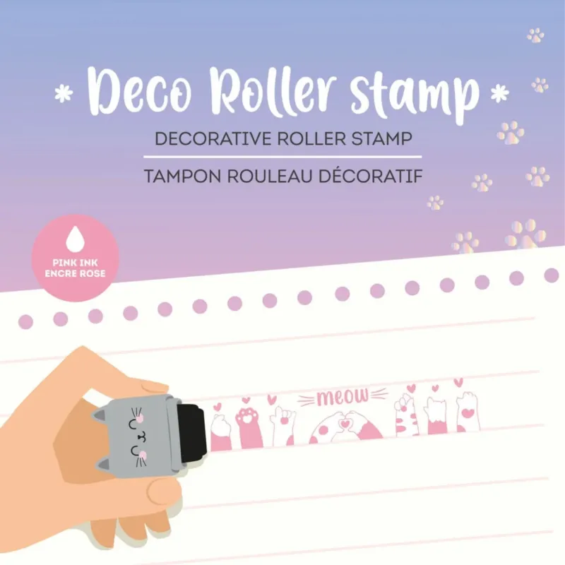 Dekorativer Rollstempel „Kitty“ • LEGAMI MILANO