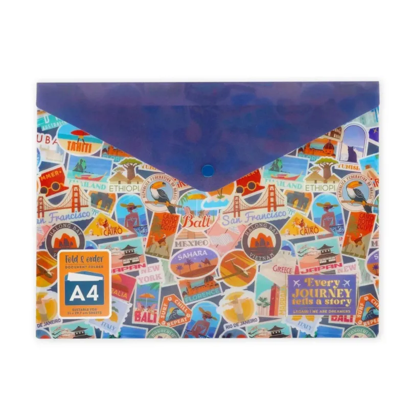 Fold & Order – Dokumentenmappe „Travel“ • LEGAMI MILANO