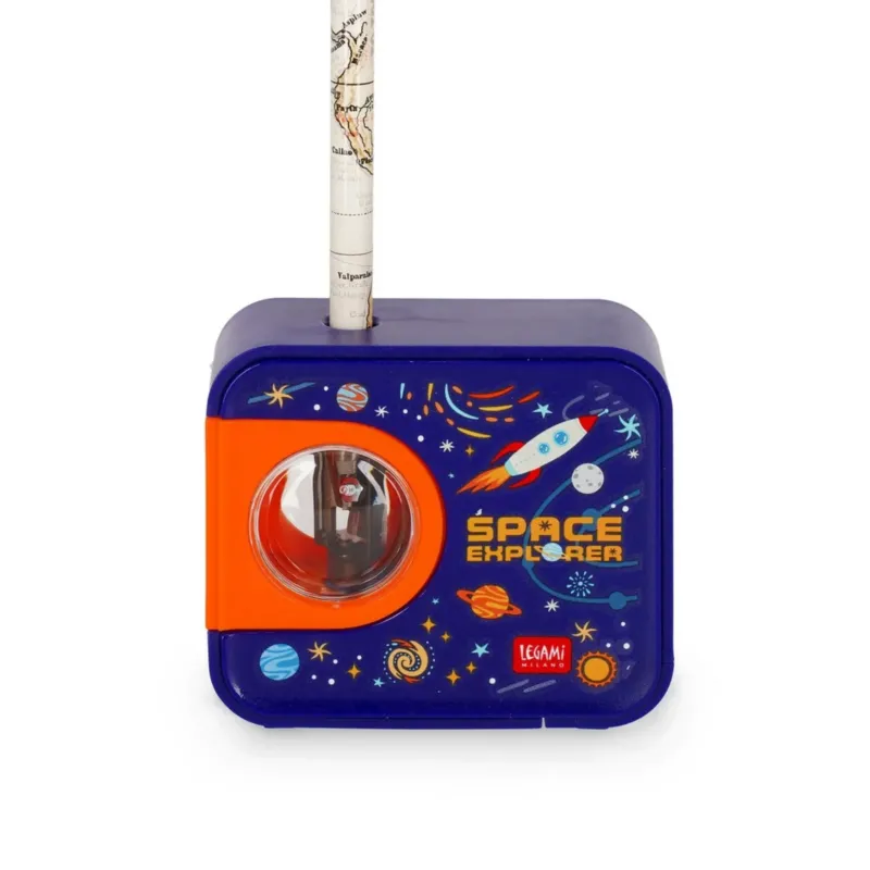 Elektrischer Anspitzer „Space“ – Top of the Tip • LEGAMI MILANO
