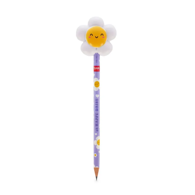Anti-Stress-Bleistift mit Blumenaufsatz – „Squeezies – Daisy“ • LEGAMI MILANO