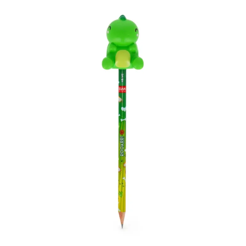 Anti-Stress-Bleistift mit Dinoaufsatz – „Squeezies – Dino“ • LEGAMI MILANO