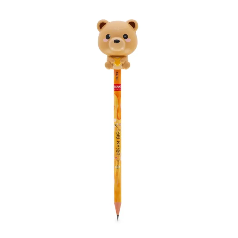Anti-Stress-Bleistift mit Teddyaufsatz – „Squeezies – Teddy“ • LEGAMI MILANO