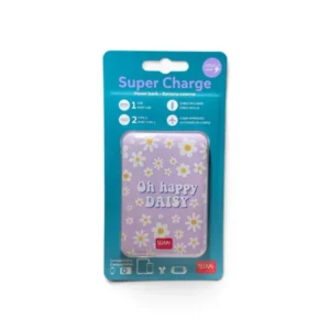 Powerbank „Super Charge - Oh happy Daisy“ 5000 mAh • LEGAMI