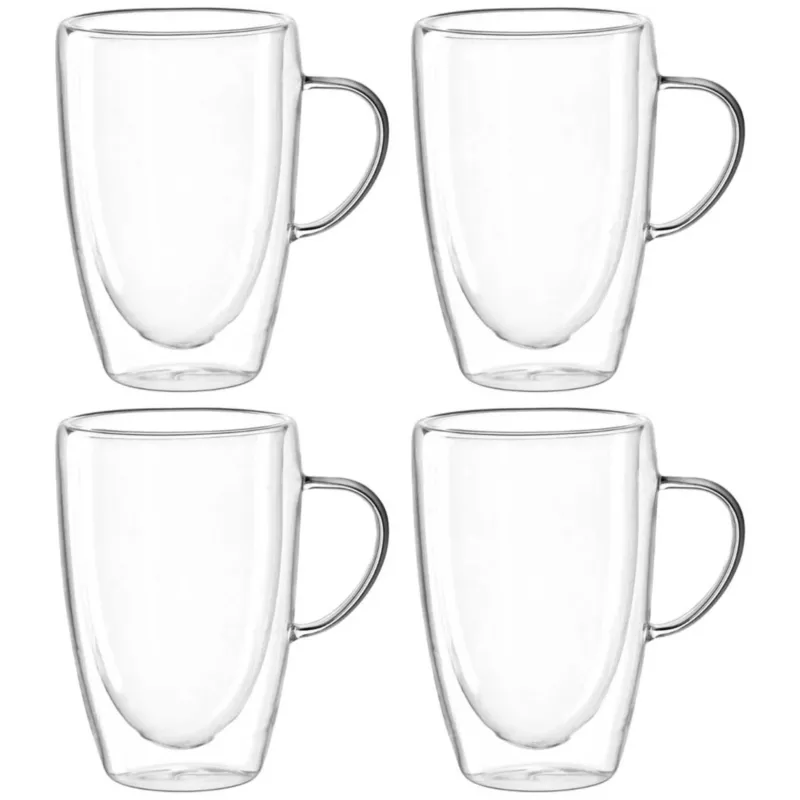 Doppelwandtassen DUO 4-er Set 400ml von LEONARDO