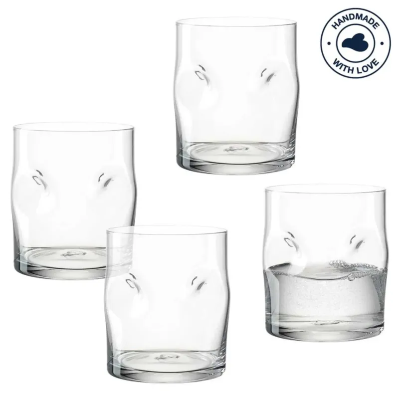 Trinkglas VESUVIO 4-er Set klar 300 ml von LEONARDO
