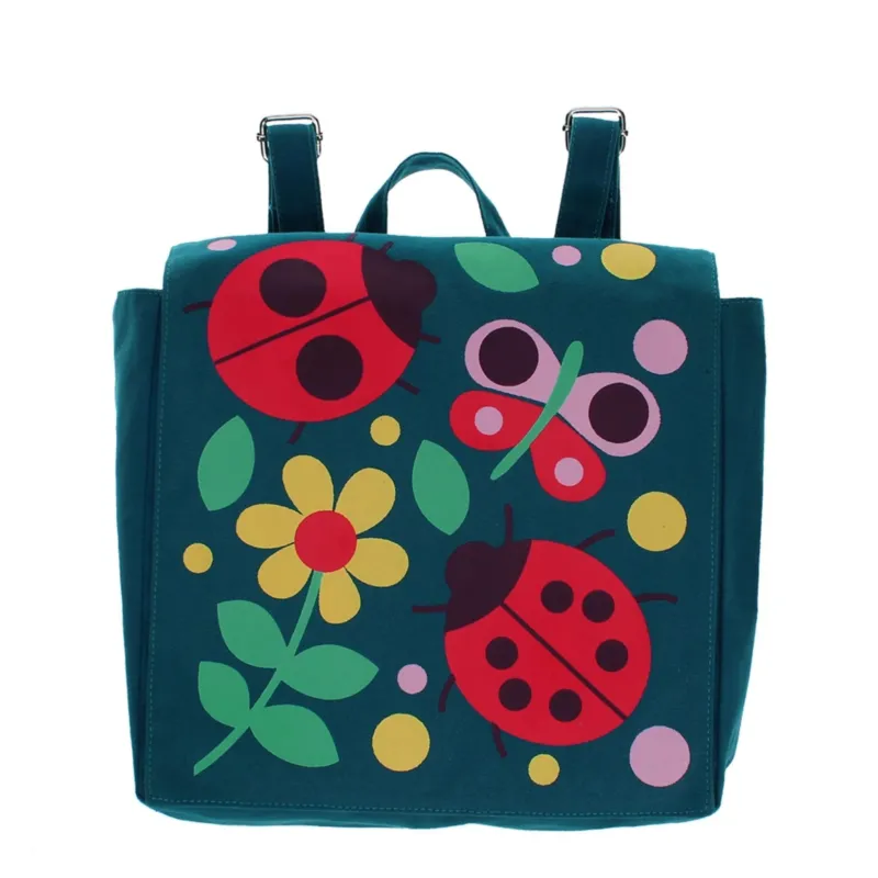 Kinder-Leinenrucksack"Marienkäfer" • REX