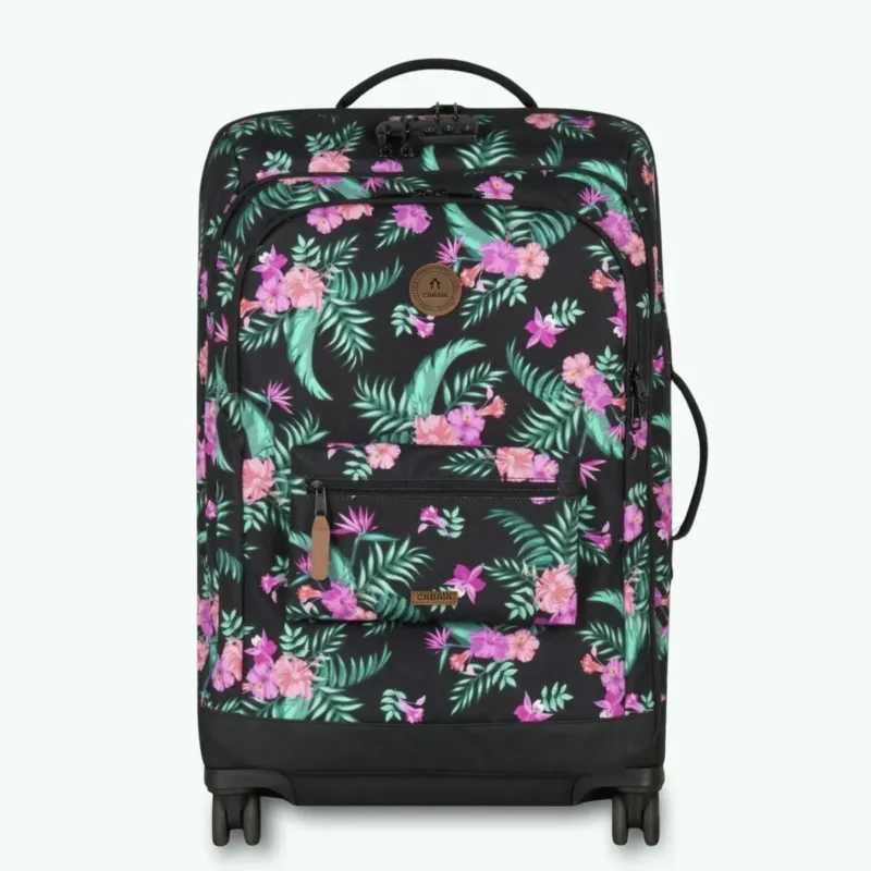 4-Wheel Soft Suitcase Medium Valladolid