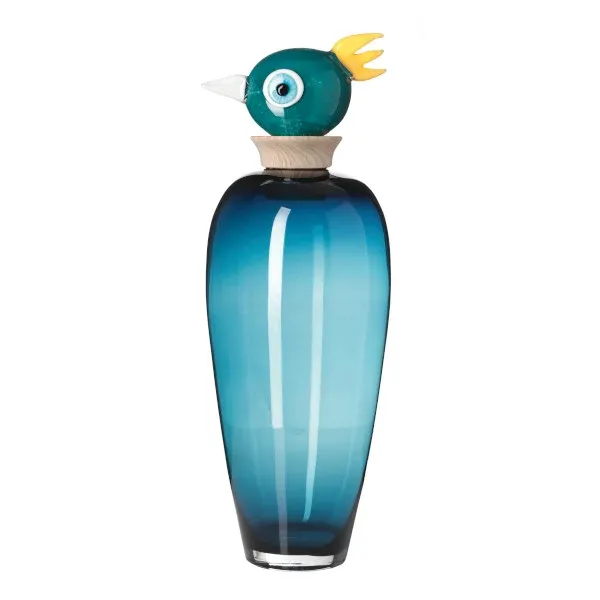 Vase PAPAGENO "Luigi“ 60 cm Blau von LEONARDO