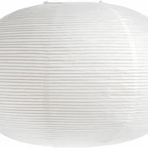 Abat-jour en papier de riz blanc Ellips Classic - Hay - The Cool Republic