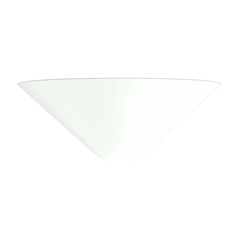 Abat-jour pour suspension en cône 12,3 cm blanc Alphabeta - Hem - The Cool Republic
