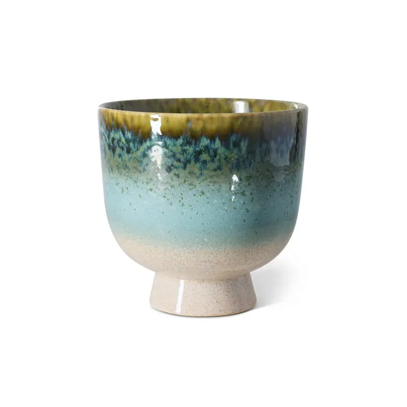 Pot de fleurs Retro lagoon - HKLIVING