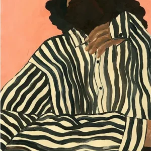 Affiche 100x140 Serene Stripes - The Poster Club - The Cool Republic